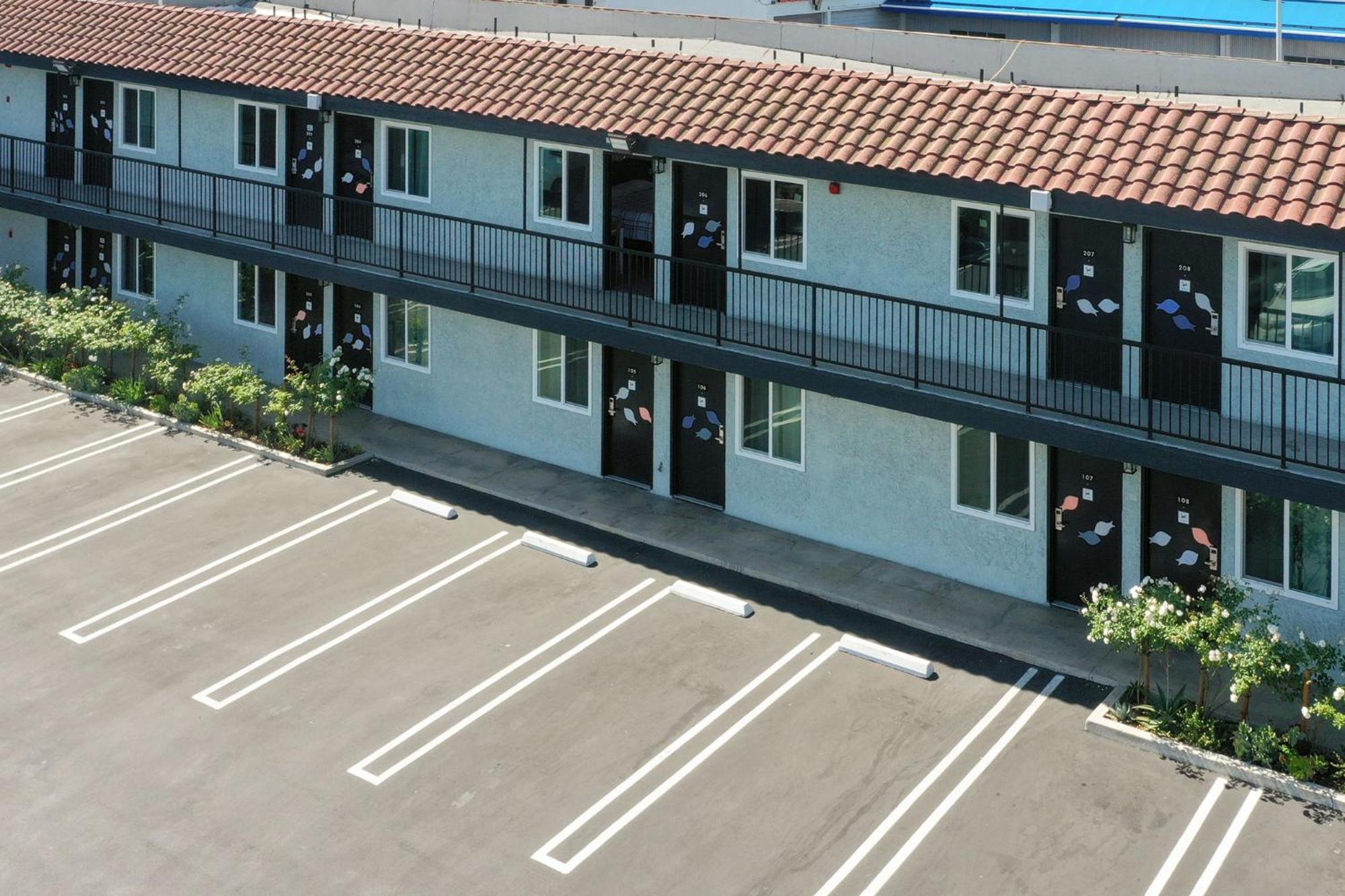 Unik Motel Los Angeles Eksteriør billede
