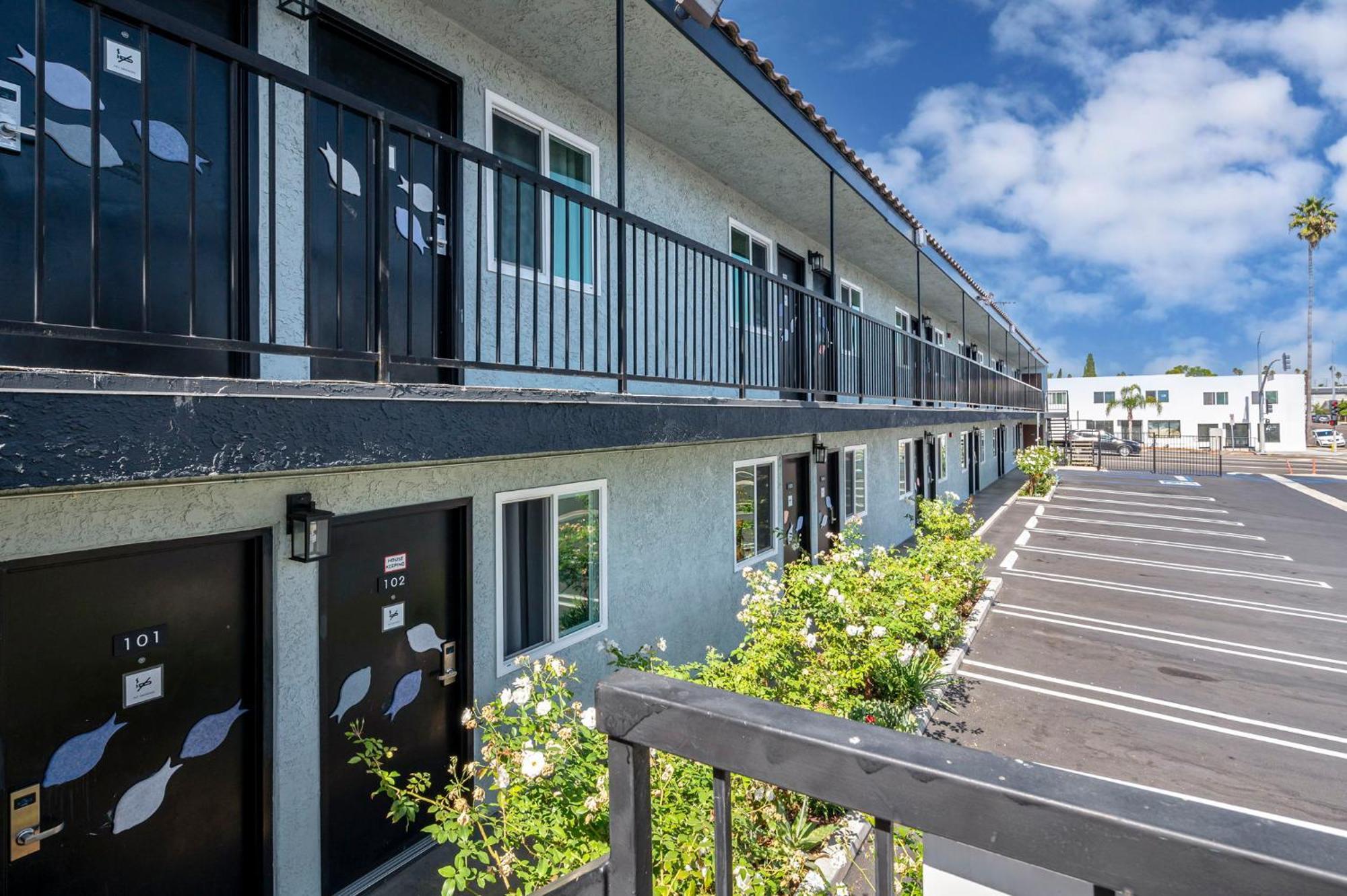 Unik Motel Los Angeles Eksteriør billede